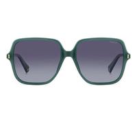 Polaroid PLD 6219/S Polarized 1ED/WJ Womenâs Sunglasses Green Size 56