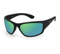 Polarois Sport Pld 7005/s 3OL/5Z MT BLK GRN Sunglasses Unisex Injected, Standard, 63