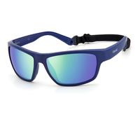 Polaroid Eyewear Pld 7037/s Polarized Sunglasses Blue Smoke Green Pz Men