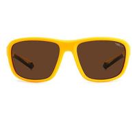 Polaroid PLD 7049/S Polarized 2V7/47 Men's Sunglasses Yellow Size 62
