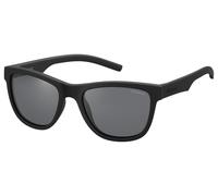 Polaroid Kids Pld 8018/s YYV/Y2 BLACK RUBBER Sunglasses Baby Girls Polycarbonate, Standard, 47