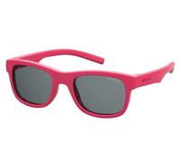 Polaroid PLD 8020/S/SM 35J/M9 Kid Sunglasses Plastic Pink Squared Polarized