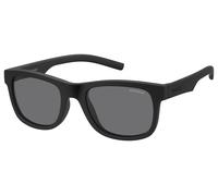 Polaroid PLD 8020/S YYV/Y2 Kid Sunglasses Plastic Black Squared Polarized