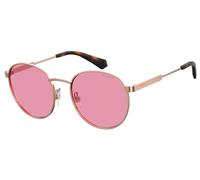 Polaroid PLD 8039/S DDB/0F Kid Sunglasses Metal Gold Pink Pantos Polarized
