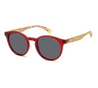 Polaroid PLD 8061/S AHY/M9 Junior Sunglasses Polycarbonate Red Grey Pantos Polarized