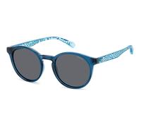 Polaroid PLD 8061/S ZX9/M9 Junior Sunglasses Polycarbonate Blue Grey Pantos Polarized