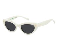Polaroid PLD 8068/S VK6/M9 Junior Sunglasses Polycarbonate White Grey Cat Eye Polarized