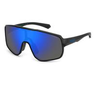 Polaroid PLD 8070/S 003/5X Junior Sunglasses Polycarbonate Black Blue Mask Polarized Mirror