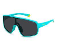 Polaroid PLD 8070/S TCF/M9 Junior Sunglasses Polycarbonate Light blue Grey Mask Polarized