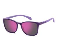 Polaroid PLD 8077/S Kids Polarized 0T7/AI Kids' Sunglasses Purple Size 49