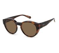 Polaroid PLD 9017/S Polarized 086/SP Men's Sunglasses Tortoiseshell Size 55