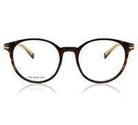 Polaroid PLD D461/G Asian Fit Men's Glasses, Tortoiseshell, Size 50