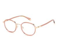 Polaroid PLD D475/G Asian Fit Men's Glasses, Gold, Size 50