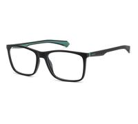 Polaroid PLD D477 7ZJ Man Optical frames Plastic Black/Green Squared