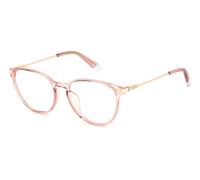 Polaroid Unisex PLD D489/G 35J Optical frames Plastic Gold Round