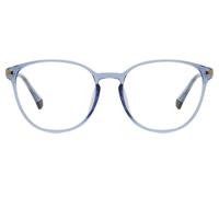 Polaroid PLD D489/G Asian Fit Men's Glasses, Blue, Size 52