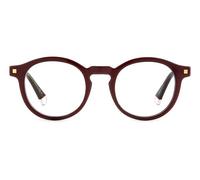 Polaroid PLD D492 Men's Glasses, Burgundy, Size 48