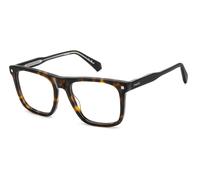 Polaroid PLD D506 086 Man Optical frames Plastic Havana Squared