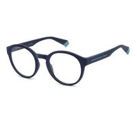 Matte Blue Eyewear Frames - unisex - Polaroid - Glasses - Blue - 51 MM - Accessories 51 MM