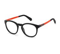 Polaroid PLD D823 8LZ/18 Black Orange 46 Children's Glasses, 8 lz/18 Black Orange, One Size, 8 lz/18 black orange
