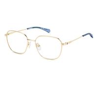 Polaroid PLD D838 J5G Junior Optical frames Metal Gold Squared Normal