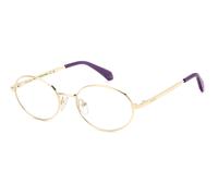 Polaroid PLD D851 J5G Junior Optical frames Metal Gold Round Normal