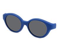 Polaroid PLD K007 CL-ON FLL/M9 Kid Clip-ons Plastic Blue Grey Round Polarized