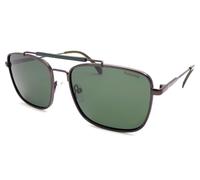 Polaroid Polarized Sunglasses Ruthenium Green with Dark Green Lenses PLD2111 R80