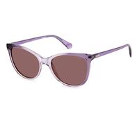 Polaroid Eyewear Cat Eye Sunglasses 207369B3V55KL - Women's Purple Plastic 55-17-145 mm