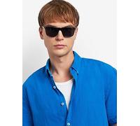 Polaroid Poloroid Grey Pz Rectangular Sunglasses, Black, Men Black