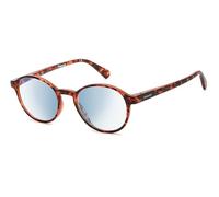 Polaroid Read.Glass Pld 0034/r/bb 0UC/10 RED HAVANA predisposti Unisex Polycarbonate, Standard, 48