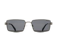 Polaroid Rectangle Gold Grey Polarized PLD 6255/S/X