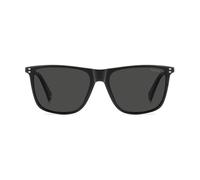 Polaroid Rectangular Sunglasses 20783180755M9 - Man - Plastic Black 55-17-140 mm