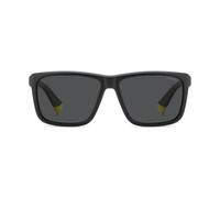 Polaroid Rectangular Sunglasses 20785500358M9 - Man - Plastic Black 58-18-145 mm