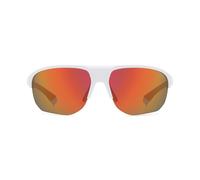 Polaroid Rectangular Sunglasses 2078576HT66BG - Man - Plastic White 70-10-135 mm