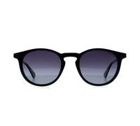 Polaroid Round Black Grey Gradient Polarized Pld 6102/s/x Black