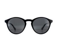 Polaroid Man Polaroid PLD 4153/S 807/M9 Sunglasses Polycarbonate Black Grey Round Polarized