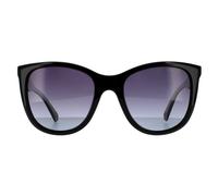 Polaroid Square Womens Black Grey Gradient Polarized - One Size