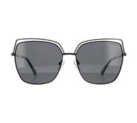 Polaroid Square Black Grey Polarized Black One Size
