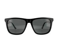 Polaroid Square Black Grey Polarized Sunglasses Black One Size