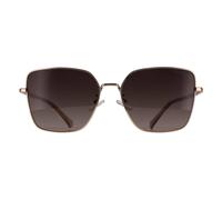 Polaroid Square Gold Copper Brown Gradient Polarized Pld 4193/g/sx Gold