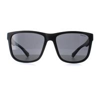 Square Matte Black Grey Polarized PLD 2155/S Polaroid Black One Size
