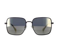 Polaroid Square Violet Grey Gold Polarized Pld 6194/s/x In Purple Purple