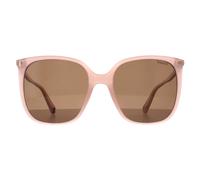 Polaroid Woman PLD 6218/S 35J/SP Sunglasses Plastic Rose Brown Squat Polarized