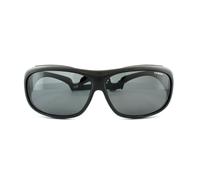 Polaroid Suncovers Fitover Sunglasses 08535 KIH Y2 Black Grey Polarized