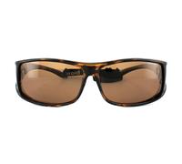 Polaroid Suncovers Fitover Sunglasses P8901 0BM HE Havana Copper Polarized