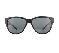 Polaroid Suncovers Square Unisex Black Grey Polarized Sunglasses - One Size