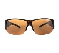 Polaroid Suncovers Semi Rimless Havana Brown Polarized Sunglasses Brown One Size