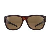 Polaroid Suncovers Square Havana Brown Polarized Sunglasses Brown