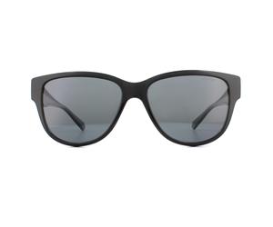 Polaroid Suncovers Square Unisex Black Grey Polarized Sunglasses - One Size